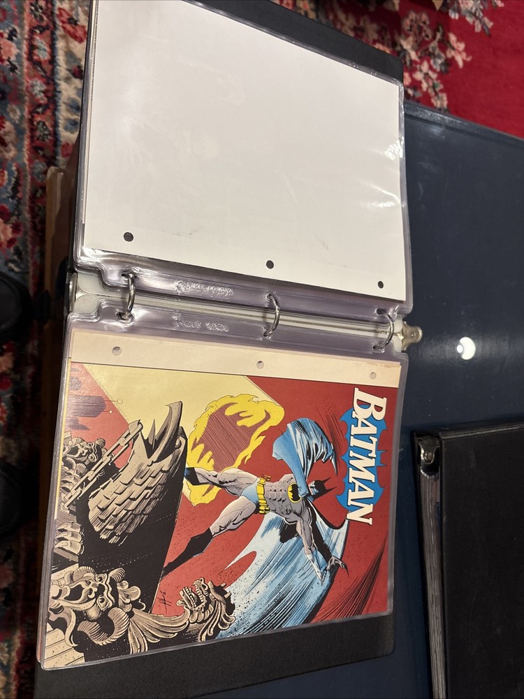 Comic Book Bio Binder