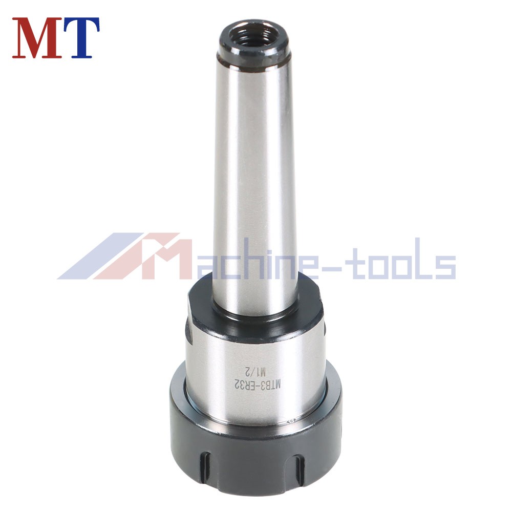 MT3 Shank With 11 Pack ER32 Collet Set ER32 Chuck & Spanner For Milling Machine