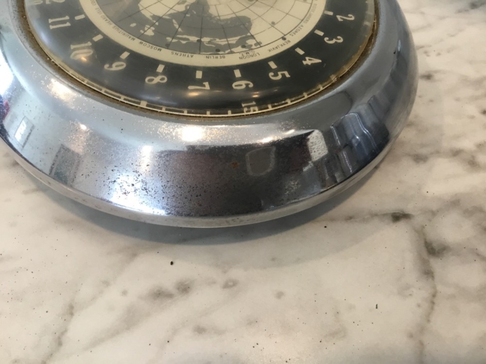 Mastercrafters Model# 191 World Clock - Works