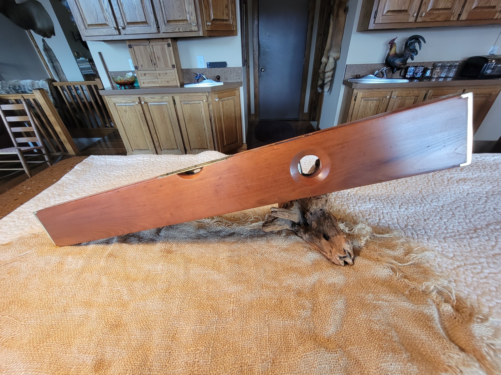 Antique STANLEY No. 3 Level 100% Restoration 26" Cherry Exc.