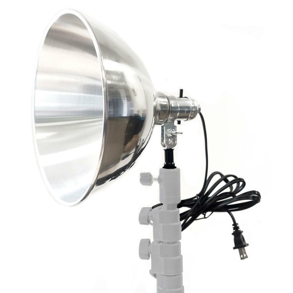 clamplight with reflector