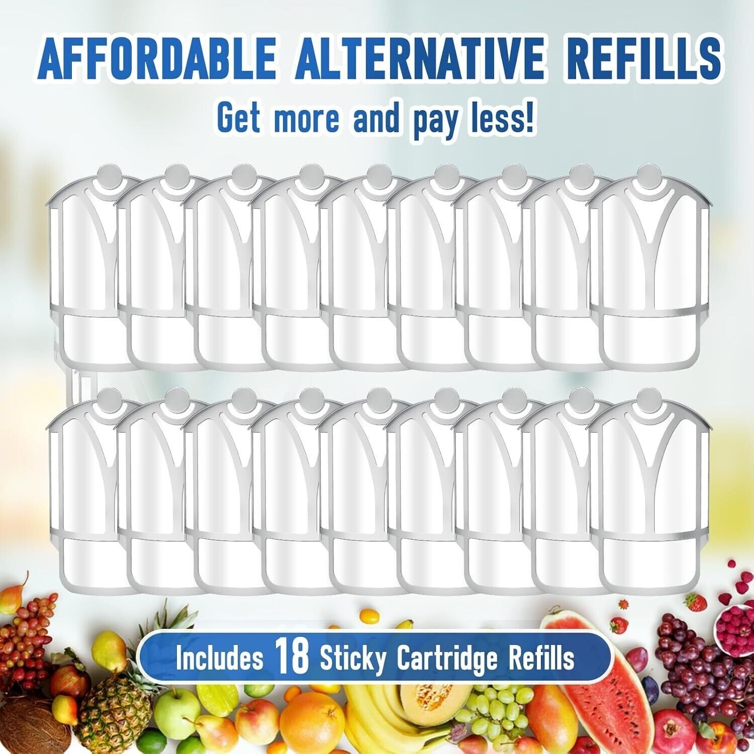 10-Pack Refill Cartridges for ZIVO M364 Max Plug-in Light Fits Z3VO Models