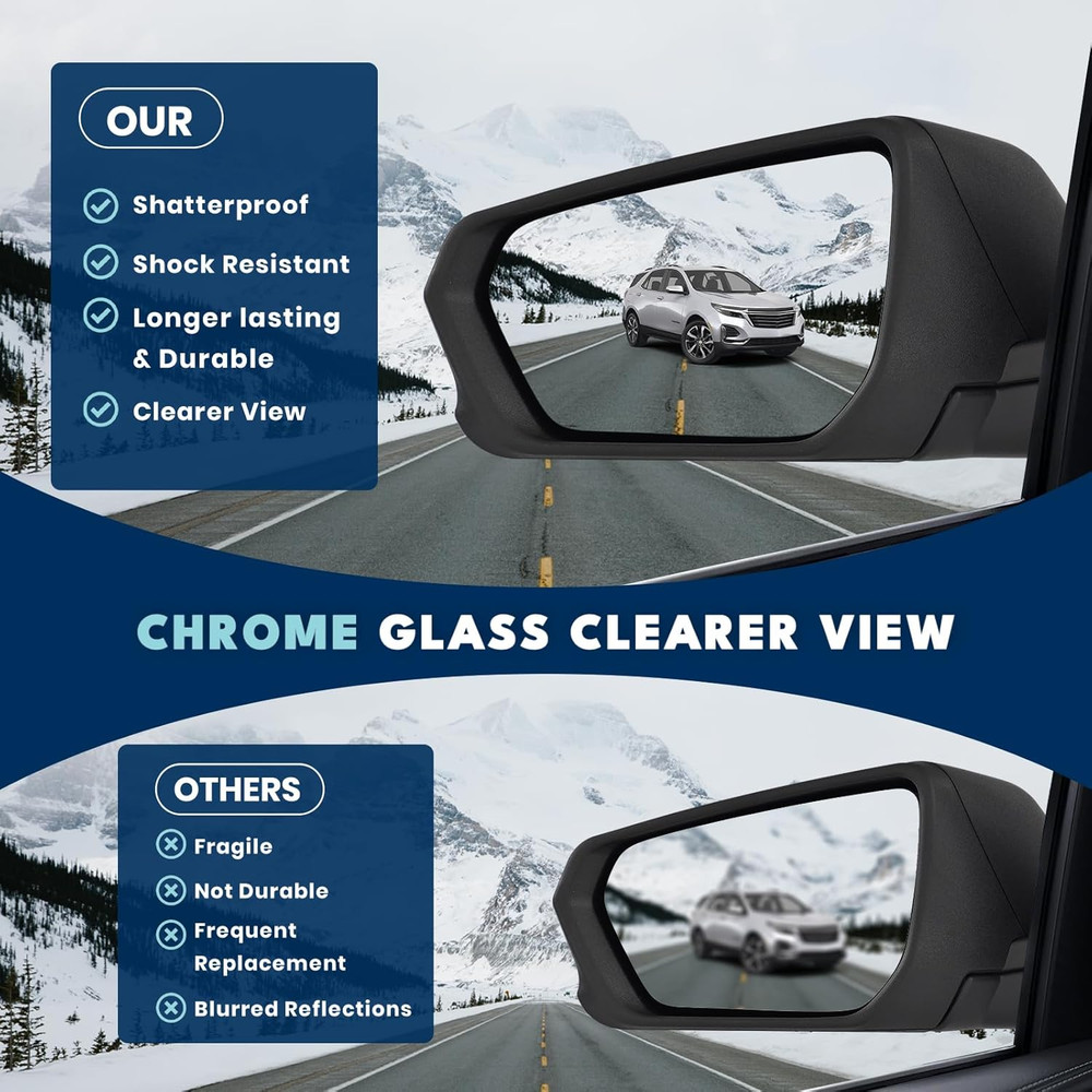 Side Mirror Assembly Replacement, Left Side Mirror Assembly Replacement, Right S