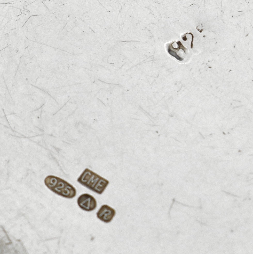 Vintage Solid Silver Pill Box Snuff Box 1991