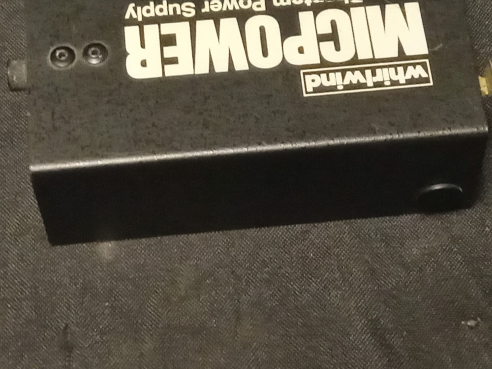 Whirlwind MICPOWER Phantom Power Supply - Black