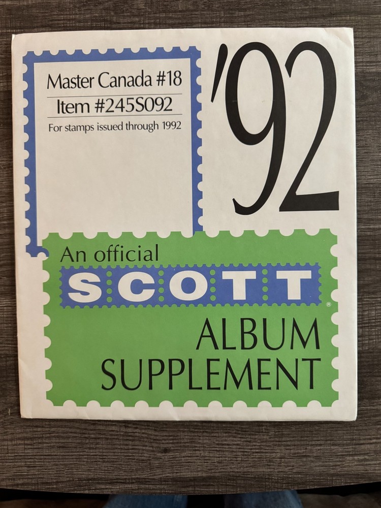 SCOTT - Canada   - #18 ALBUM SUPPLEMENT