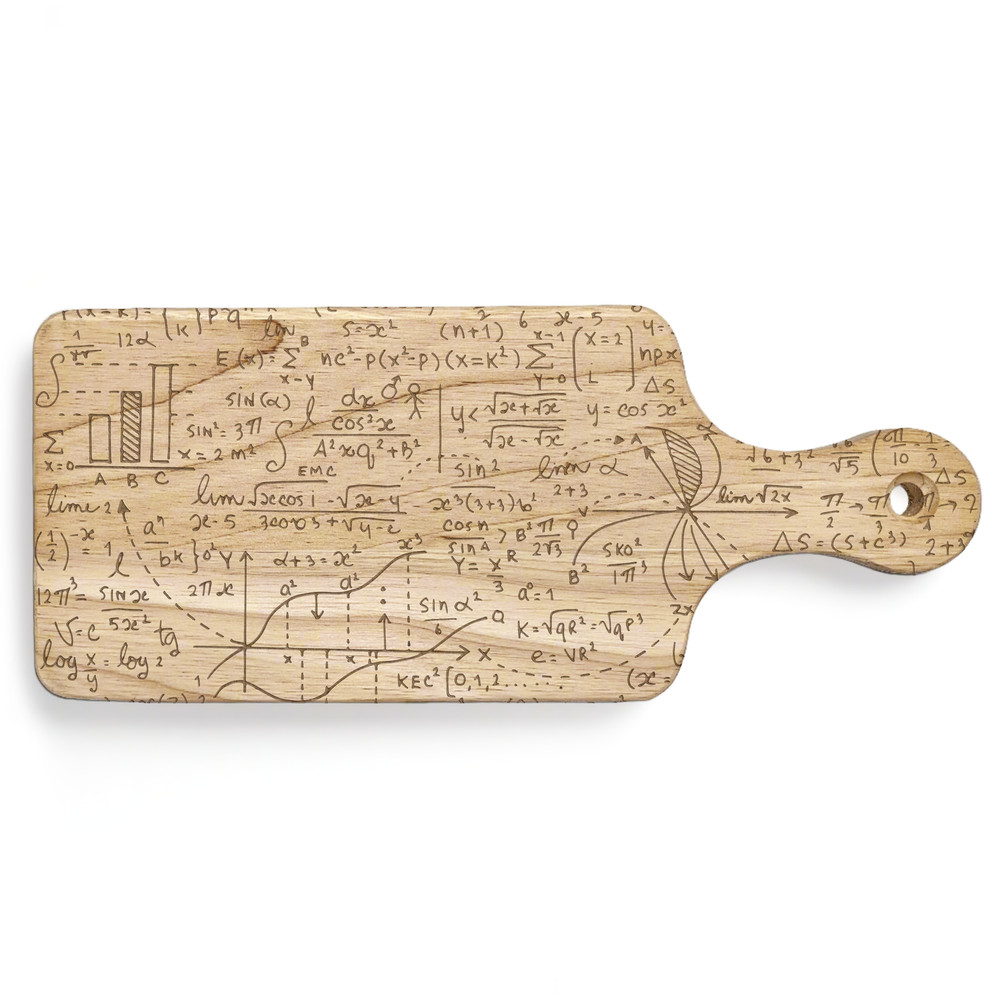 MATH EQUATIONS Cutting Board