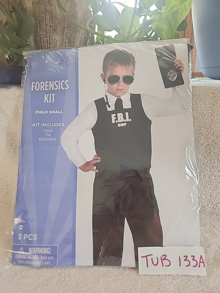 Forensic Agent Child Costume Accessory Kit