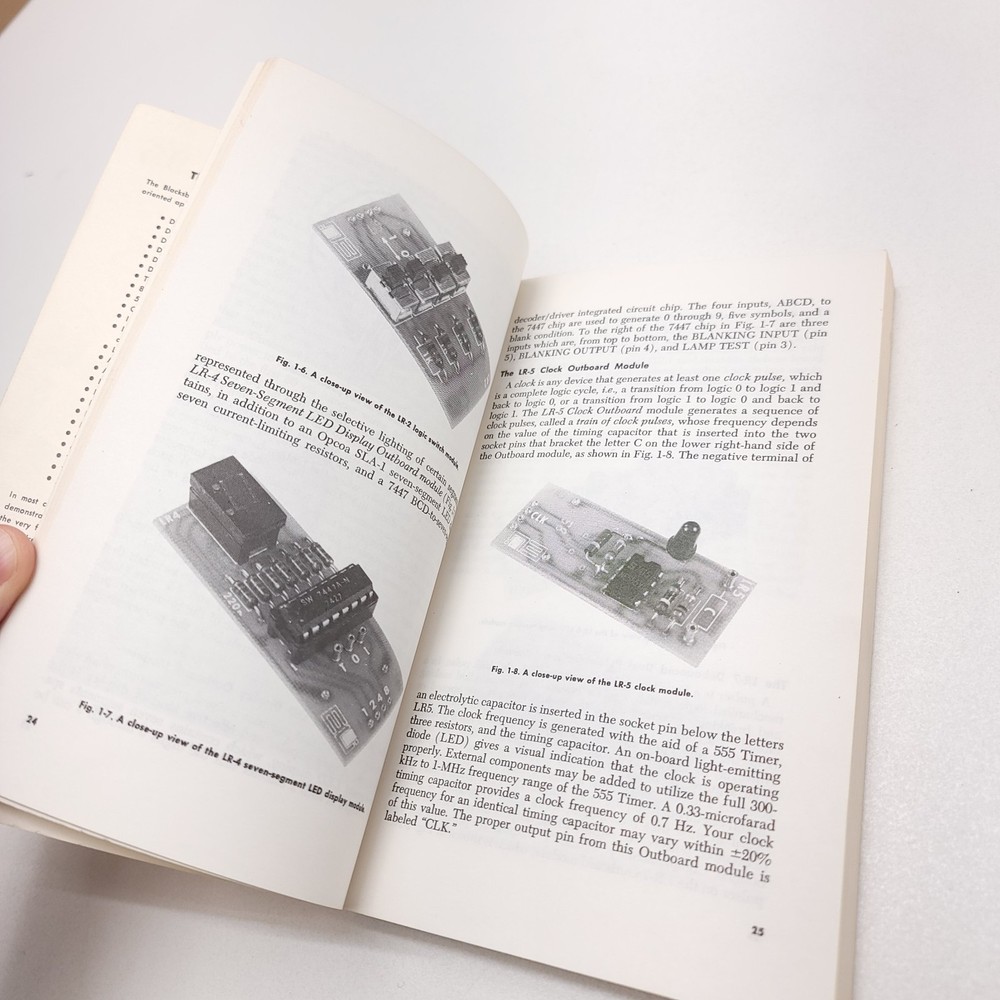 Blacksburg Logic & Memory Experiments Using TTL ICs Book 1