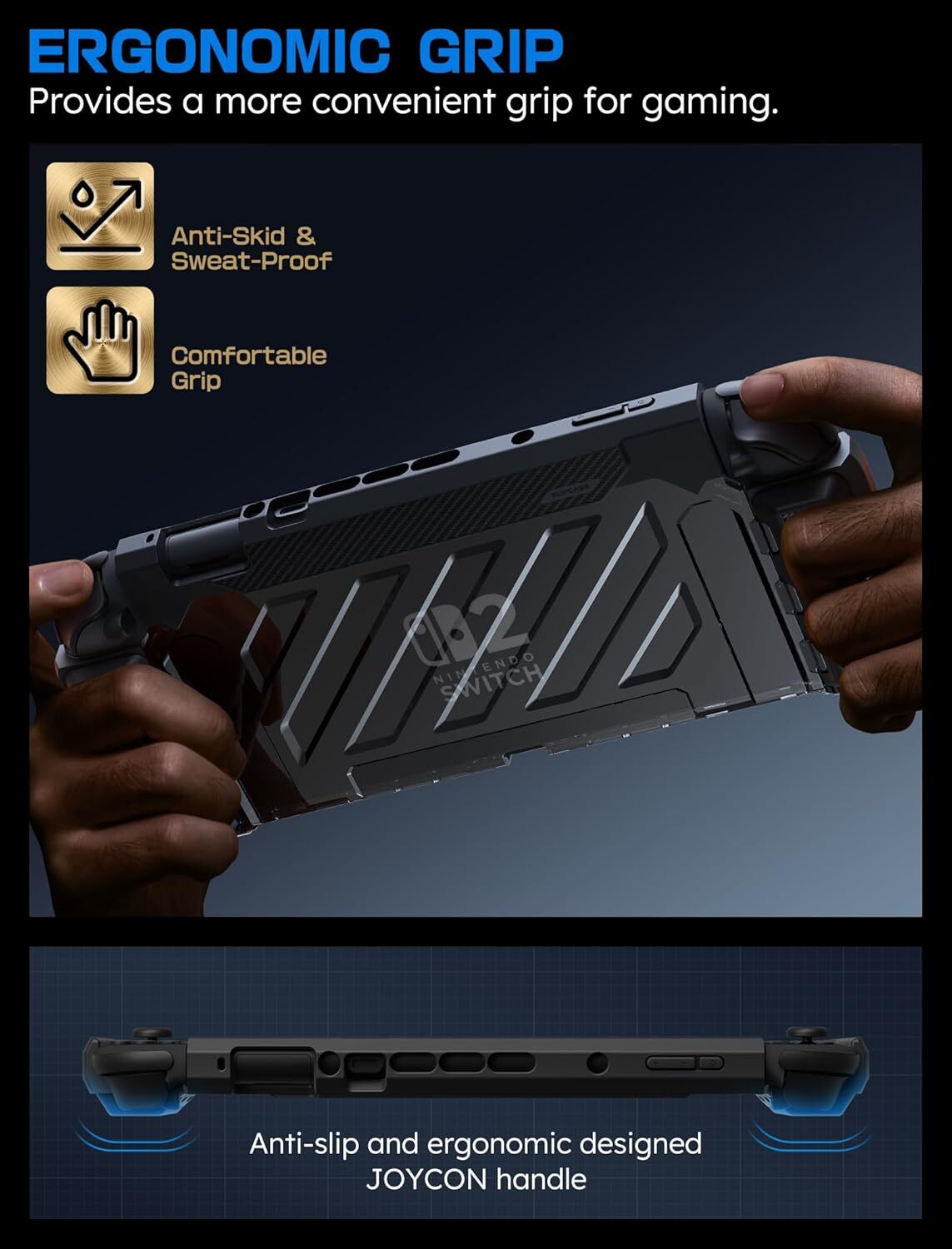 SUPCASE for Nintendo Switch 2 / Switch OLED Military Protection Dockable Case US