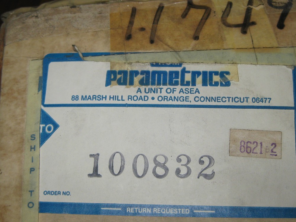 PARAMETRICS MODULE FOLLOWER SOLIDS PART #100832