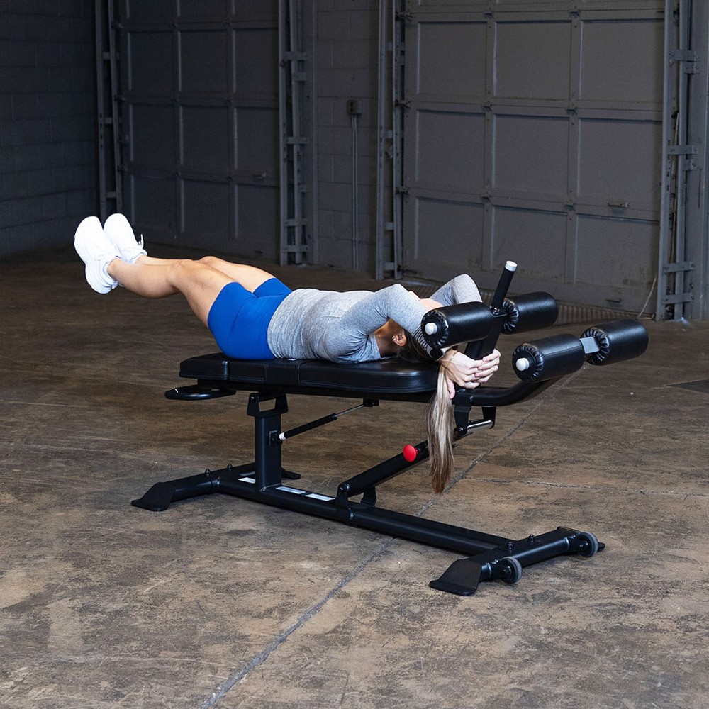 Pro ClubLine Ab Bench by Body-Solid, Black Finish