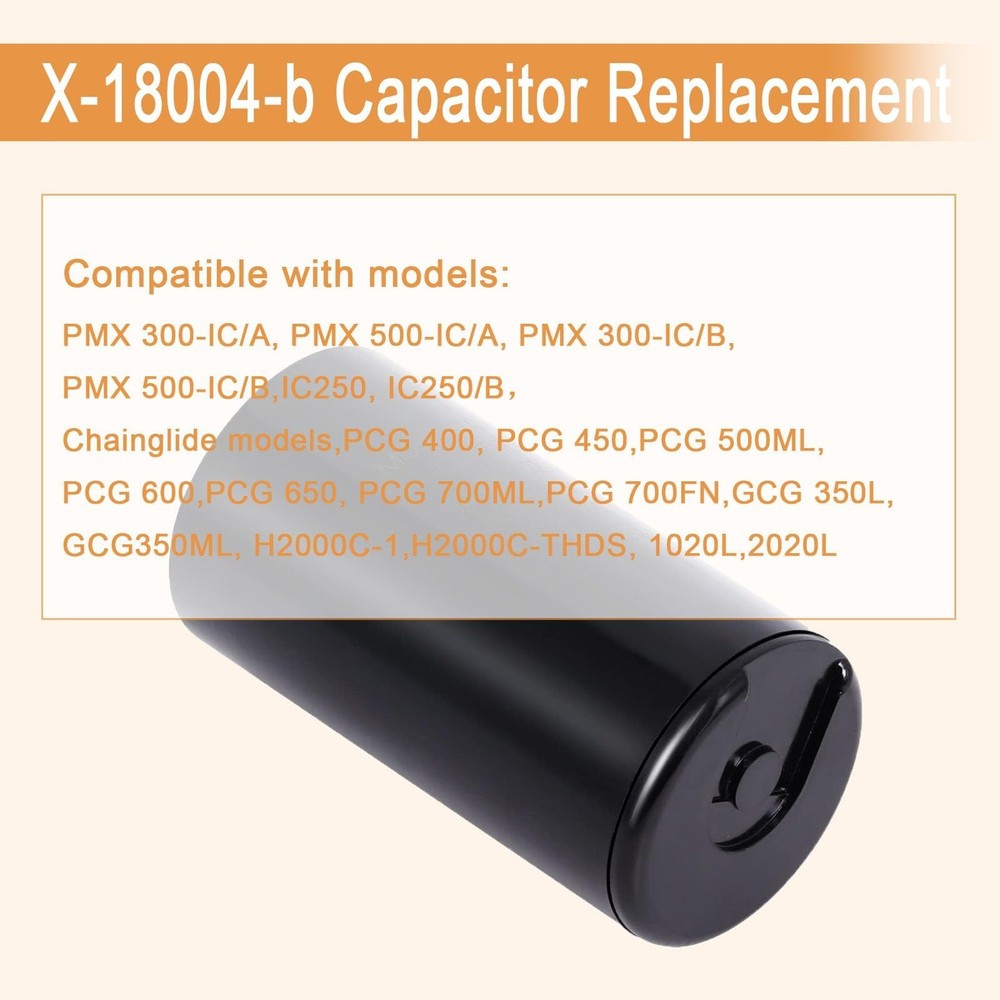 Motor Start Capacitor 50-60 MFD 220V Replacement Part Cylindrical