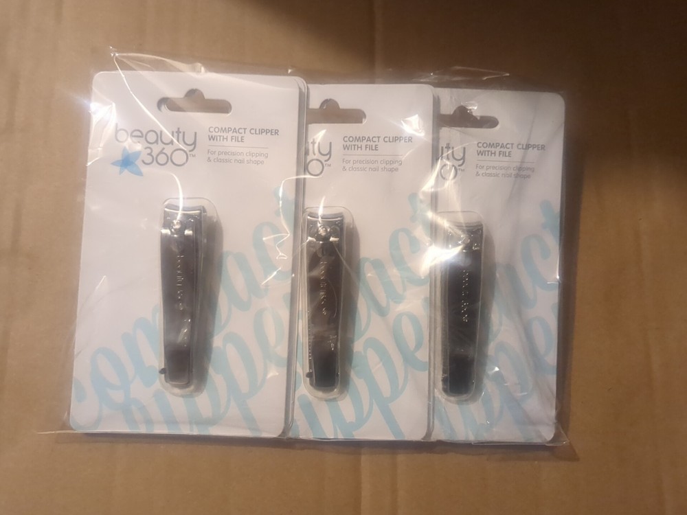 (6) Beauty 360®️ Compact Clipper with File
