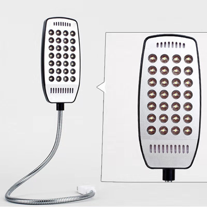 4xFlexible 28LED USB Light Lamp For Laptop PC Computer Notebook Reading Light