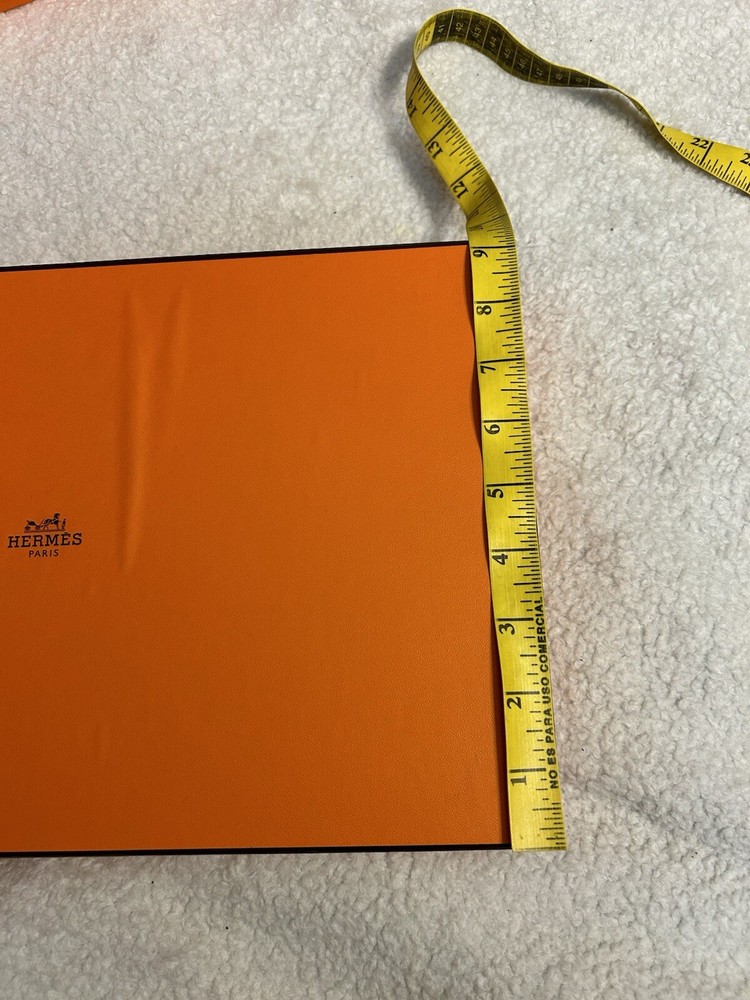 Authentic Hermès Empty Orange Gift Box Set (3 Boxes)
