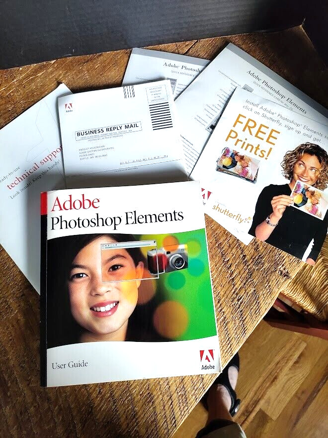 adobe photoshop elements user guide manual 2001 with Inserts