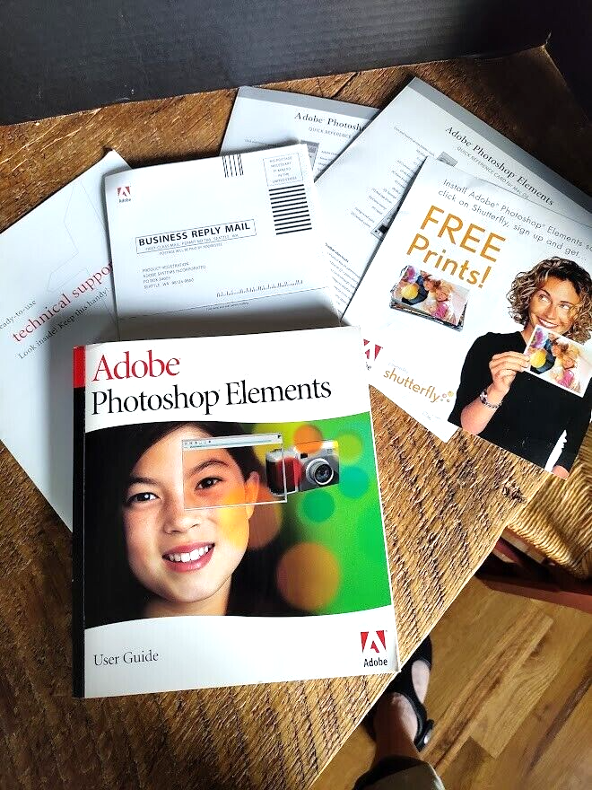 adobe photoshop elements user guide manual 2001 with Inserts