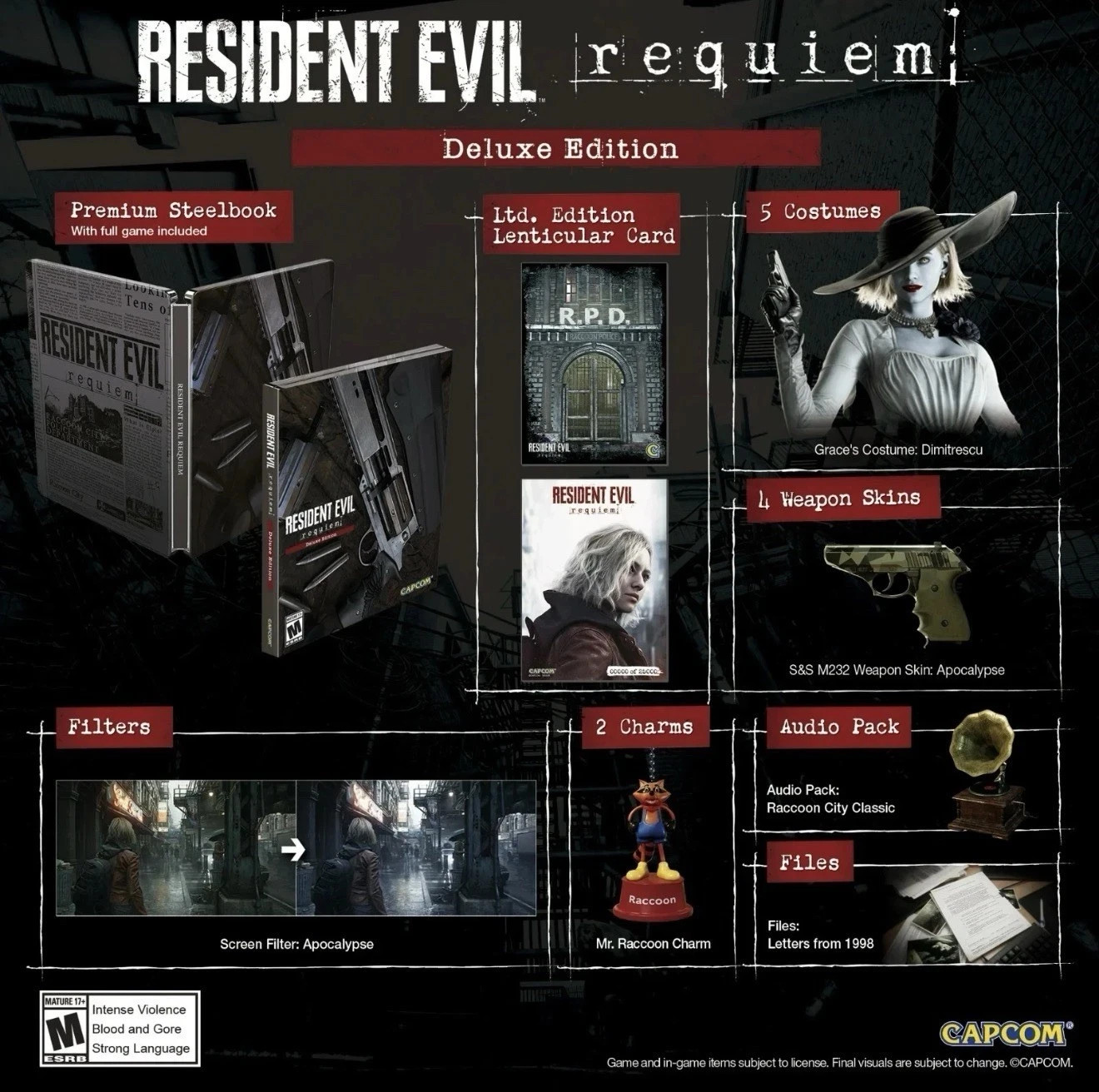 Resident Evil Requiem Deluxe Edition Steelbook - PlayStation 5 - PS5 IN HAND