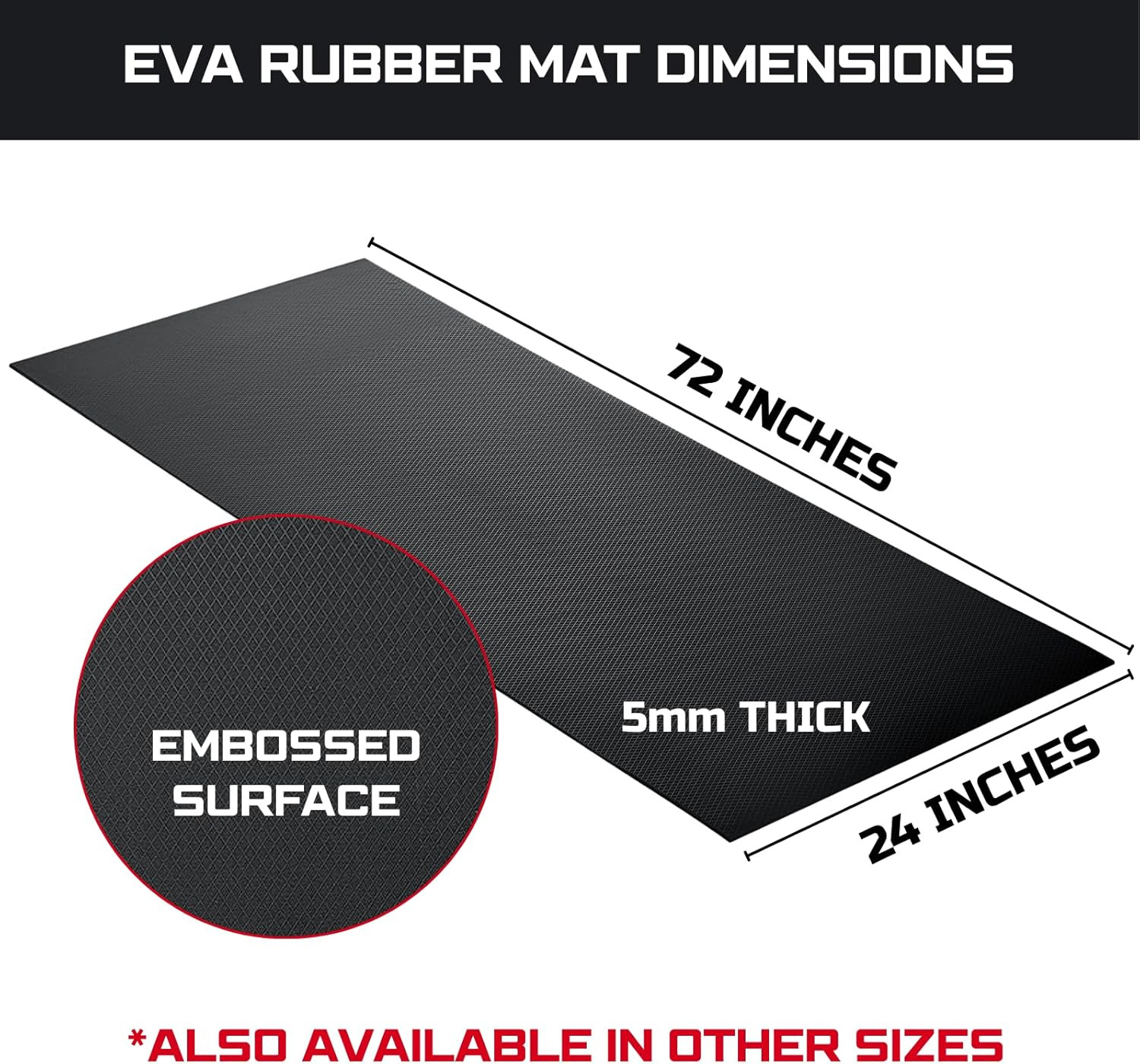 Workbench Mat 24X72 Inches, EVA Rubber Work Mat, Protect Your Work Bench Top, He