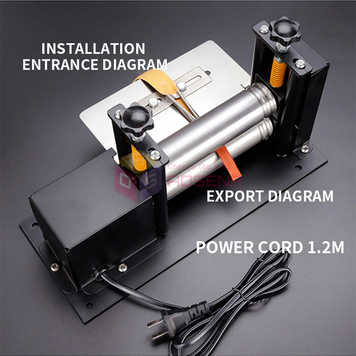 220V Leather Drawing Machine Barrel Pressing Leather Machine Laminating Machine