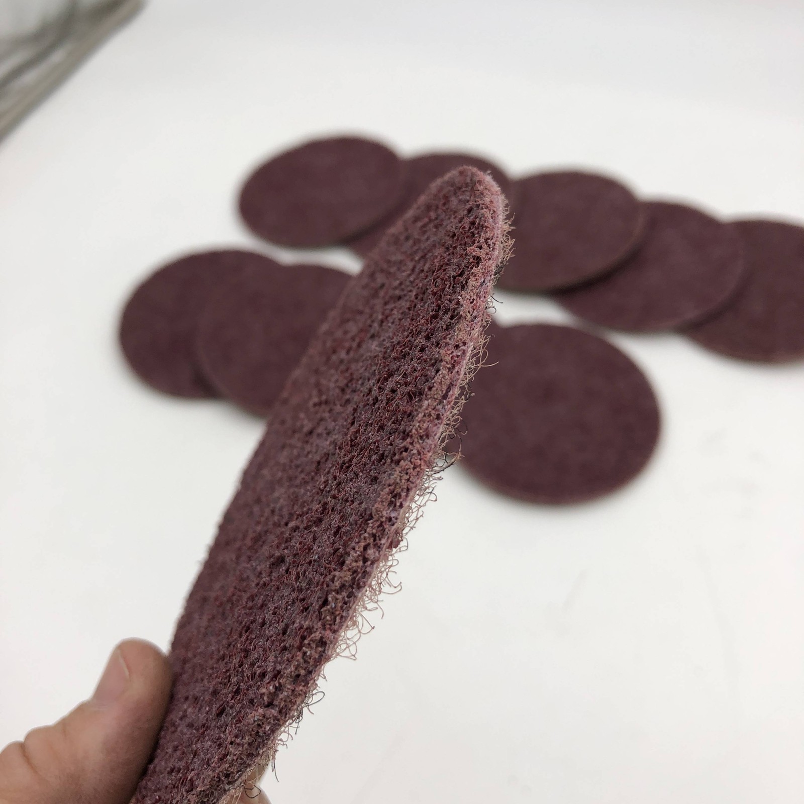 3M Scotch Brite Roloc 60348 Sanding Disc Quick Chnge 4-1/2 x NH Lt Grinding 10pk