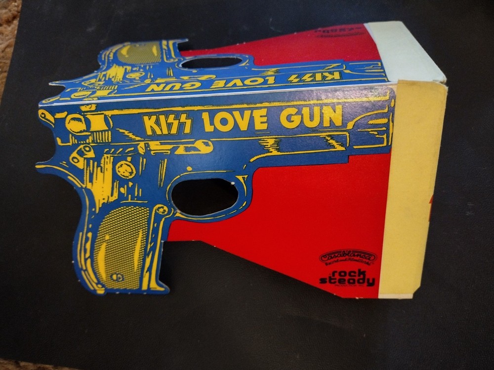 KISS Love Gun Paper Gun Nice Promo clean