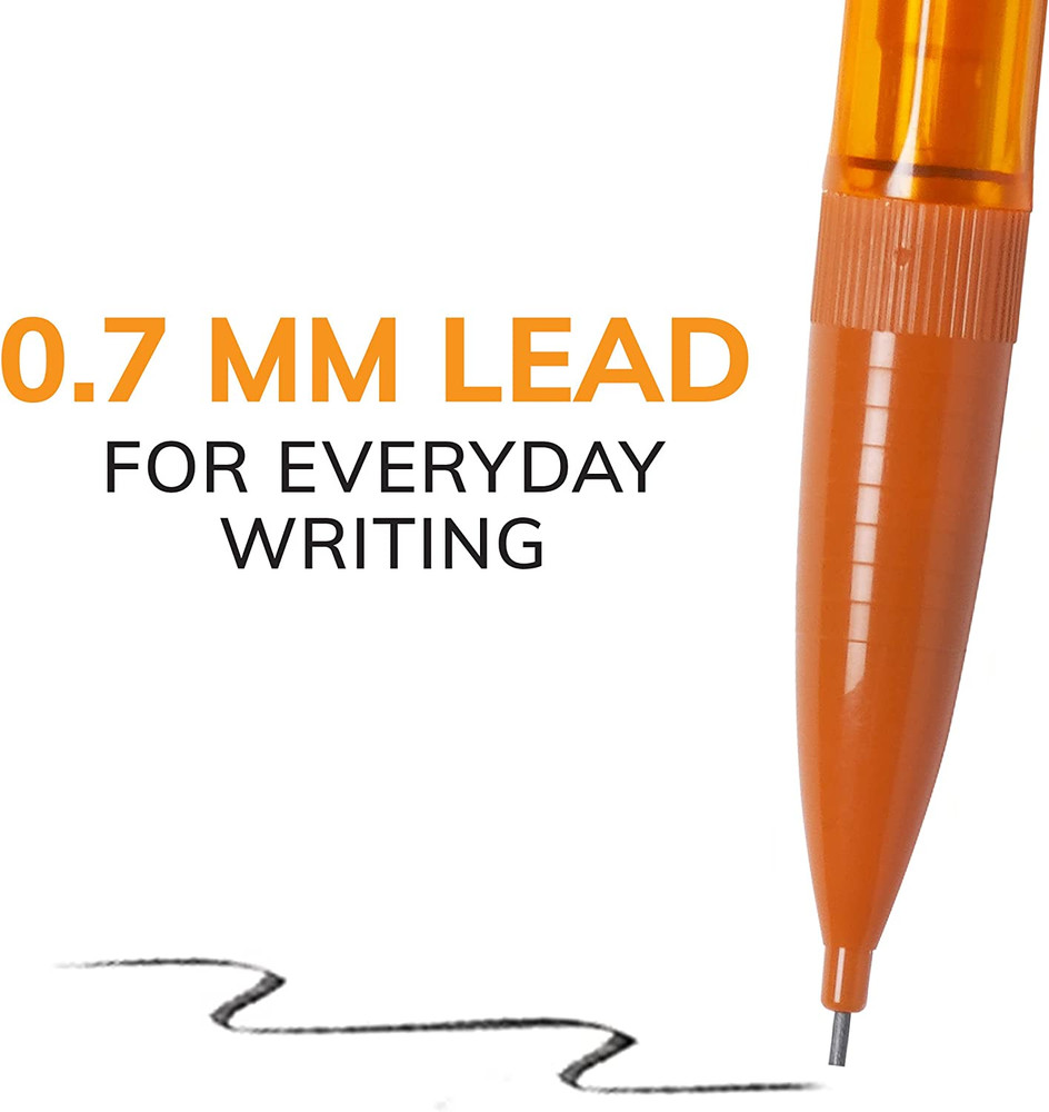 Xtra Smooth Bright Edition Mechanical Pencils, 0.7 Mm Medium Point, Refillable a