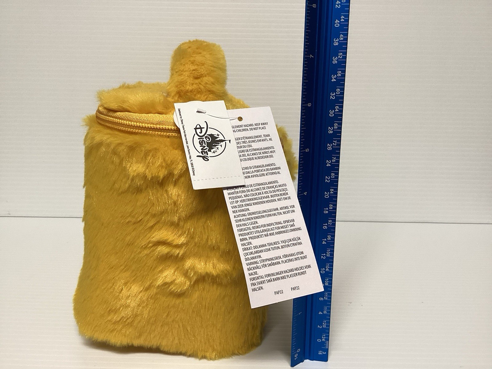 Disney Winnie The Pooh Fuzzy Cosmetics Bag New with Tag