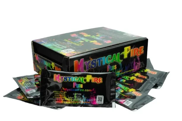 Mystical Fire PLUS 25 Pack Campfire Fireplace Colorant Packets Packs