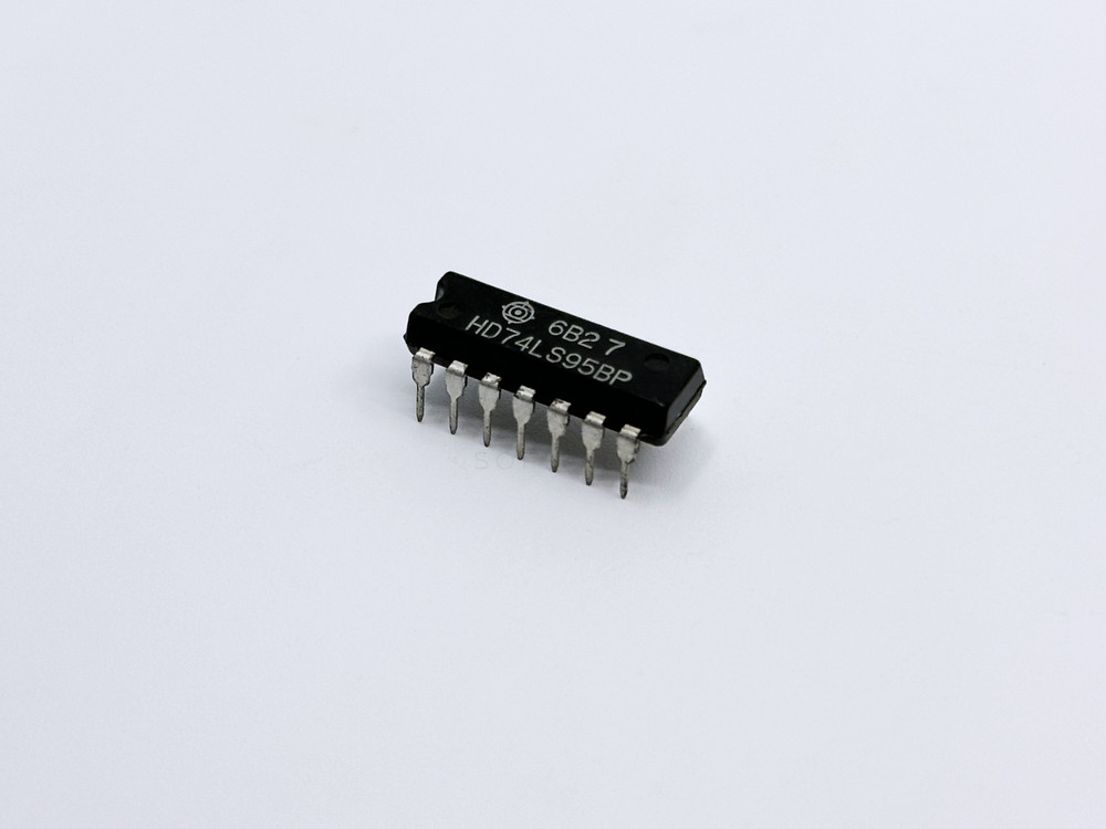 2PCS HD74LS95BP Hitachi 4-Bit Parallel-Access Shift Register IC DIP-14