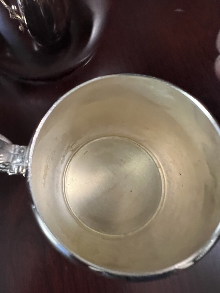 Wm Rogers Coffee / Tea Pot Creamer and Sugar Caddy With Lid