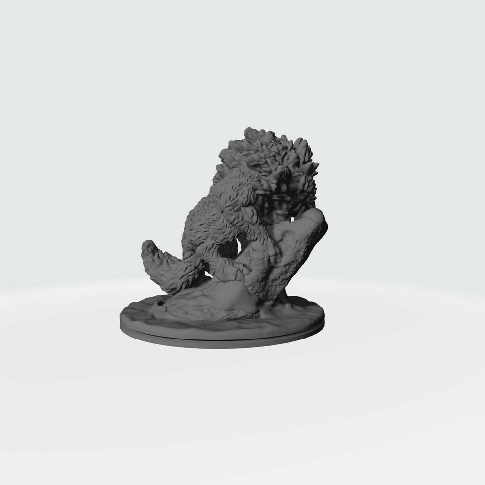 Winter Wolf, Dire Wolf miniature, Dungeons & dragons, D&D, Tabletop, Pathfinder