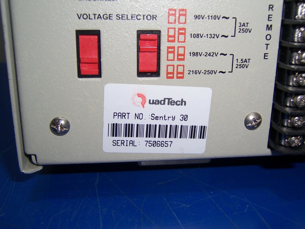 13204 QuadTech quad tech sentry 30 ac/dc/ir hipot tester