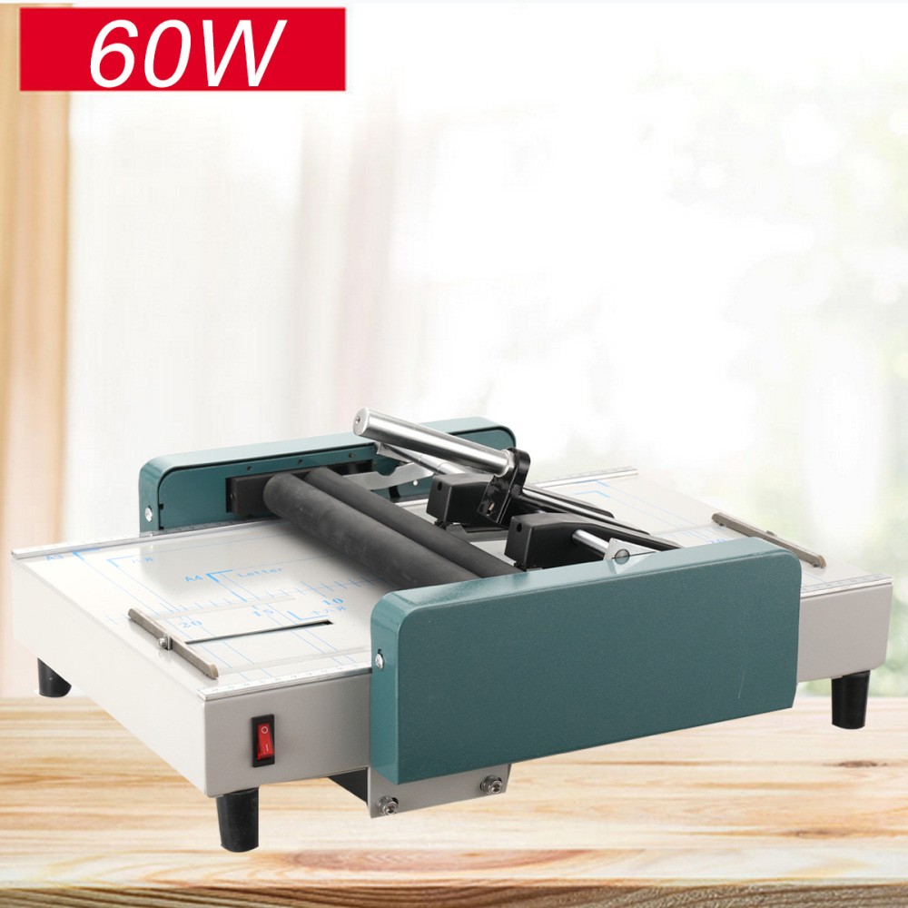 Automatic Booklet Maker Electric Binding Folding Machine Book Folding Machine US