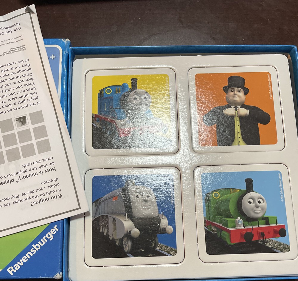 Ravensburger-thomas the engine sheets NEW OPEN BOX