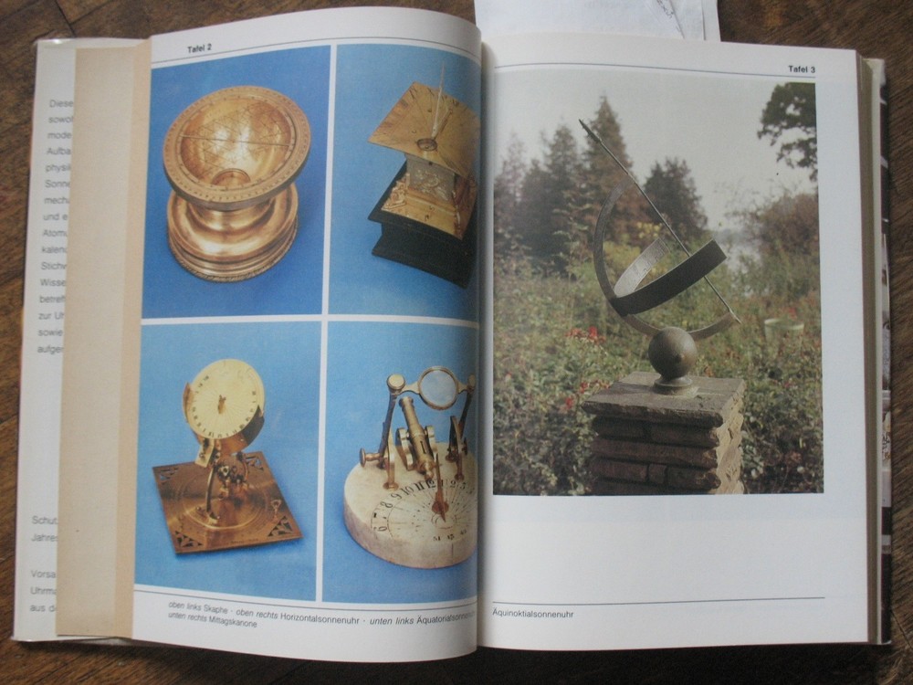 German Book Clock WATCH Design Construction Technology Assembly timekeeping Old