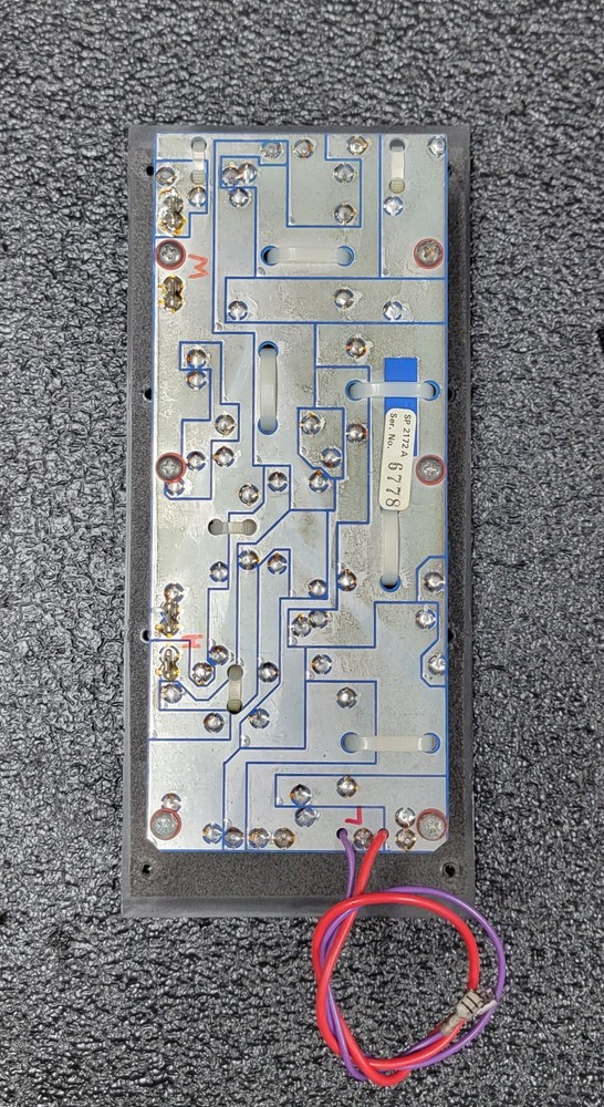 KEF REFERENCE 102/2 3-WAY CROSSOVER/ INPUT PLATE #SP2194