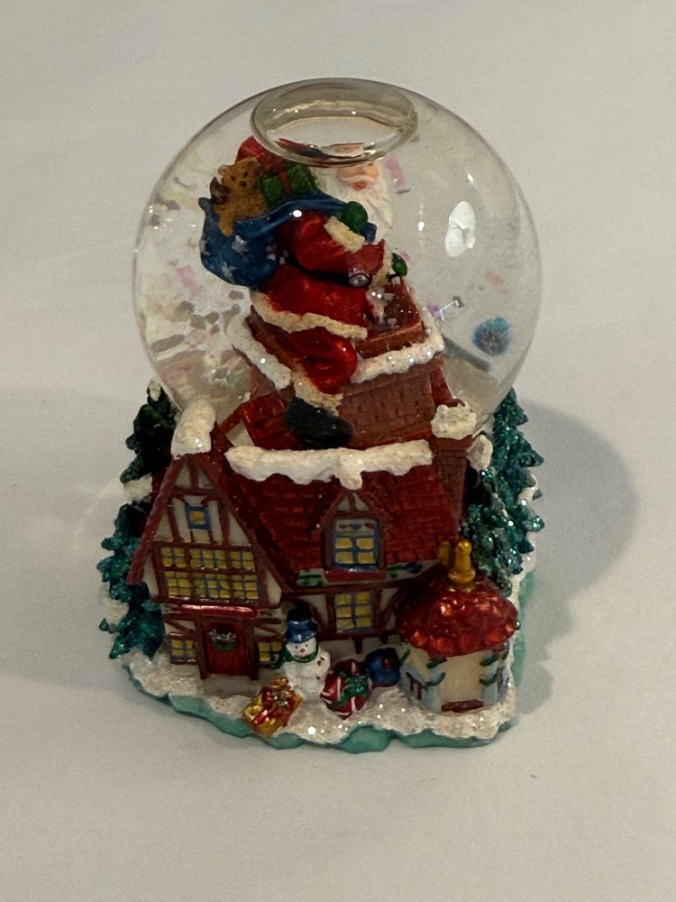 Christopher Radko Midnight Visitor Mini Snowglobe