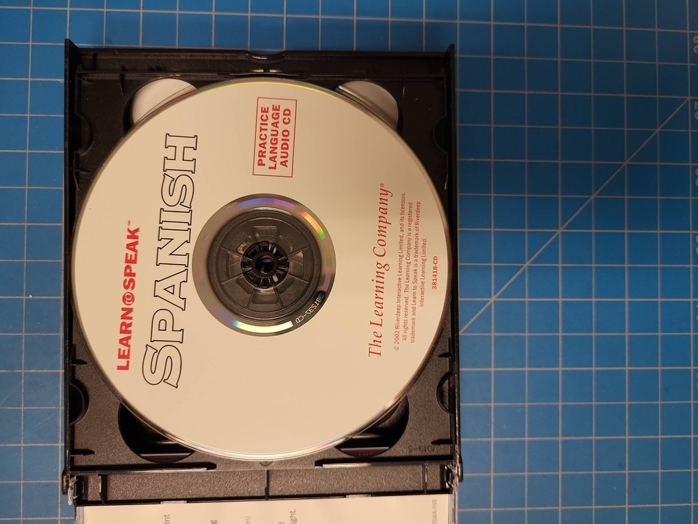 Learn to Speak Spanish Language Learning Solution 5 CDs The Learning Company