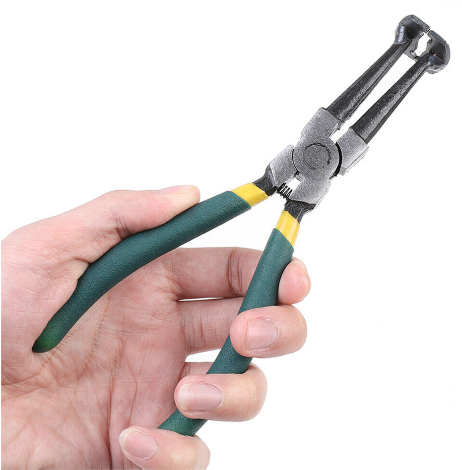 Motorcycle Piston Ring Compressor Cylinder Installer Tool Kit With Plier&14 Band