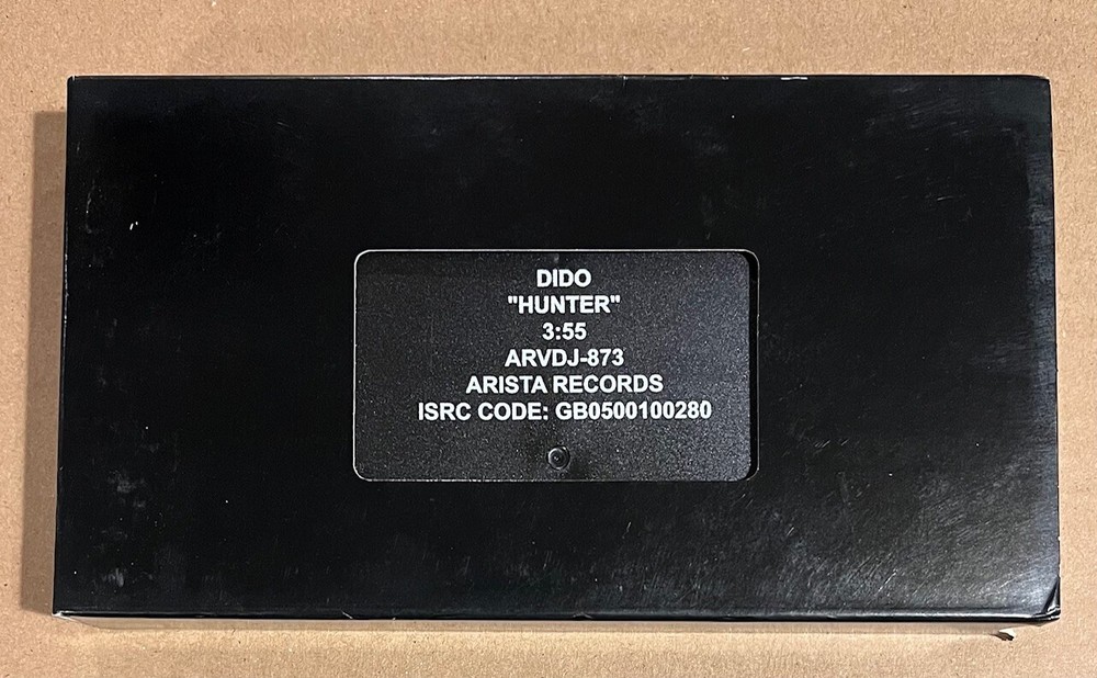 Dido - Hunter RARE promo VHS video single