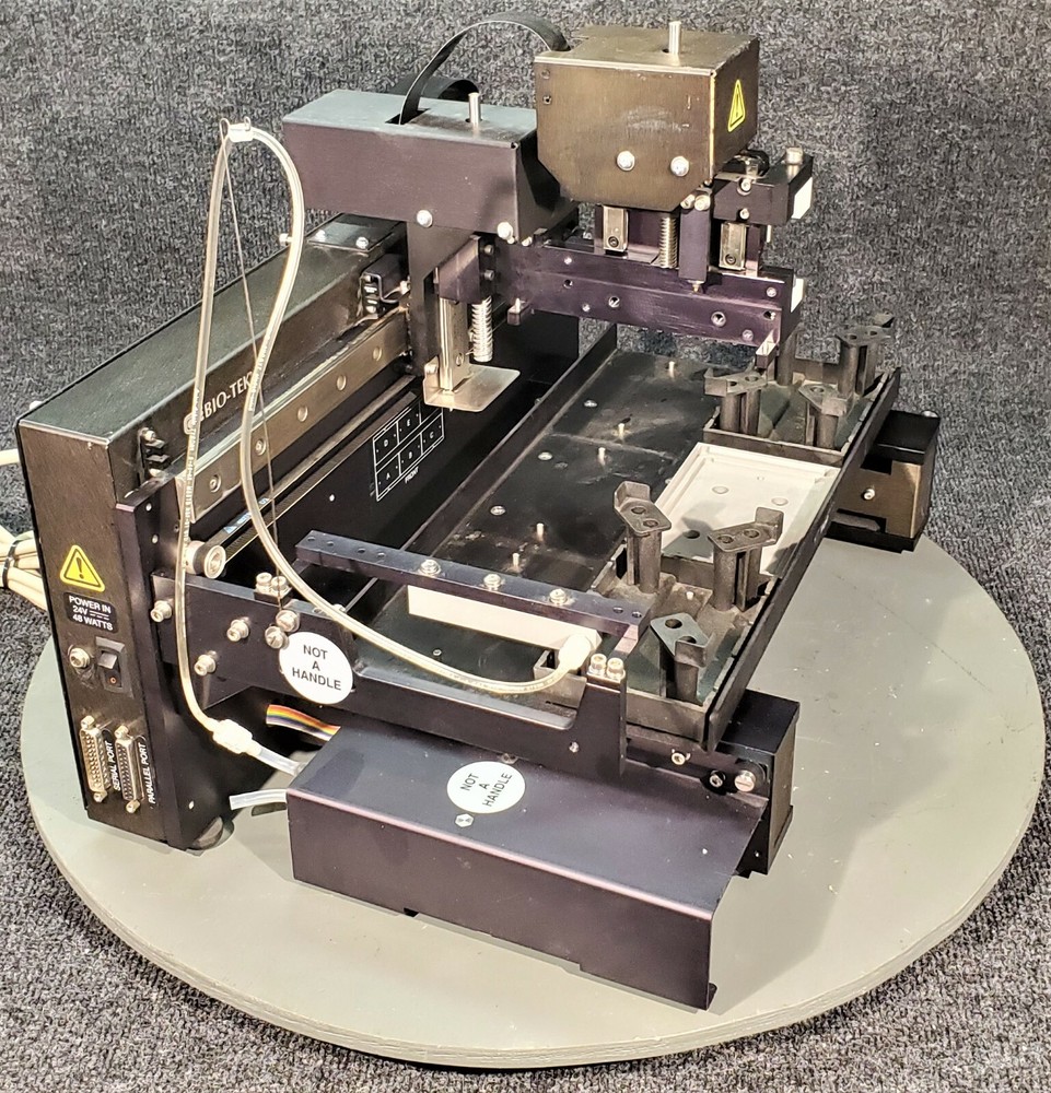 BIO-TEK PRECISION MICROPLATE PIPETTING SYSTEM PRC384M w/ CONTROL CONSOLE