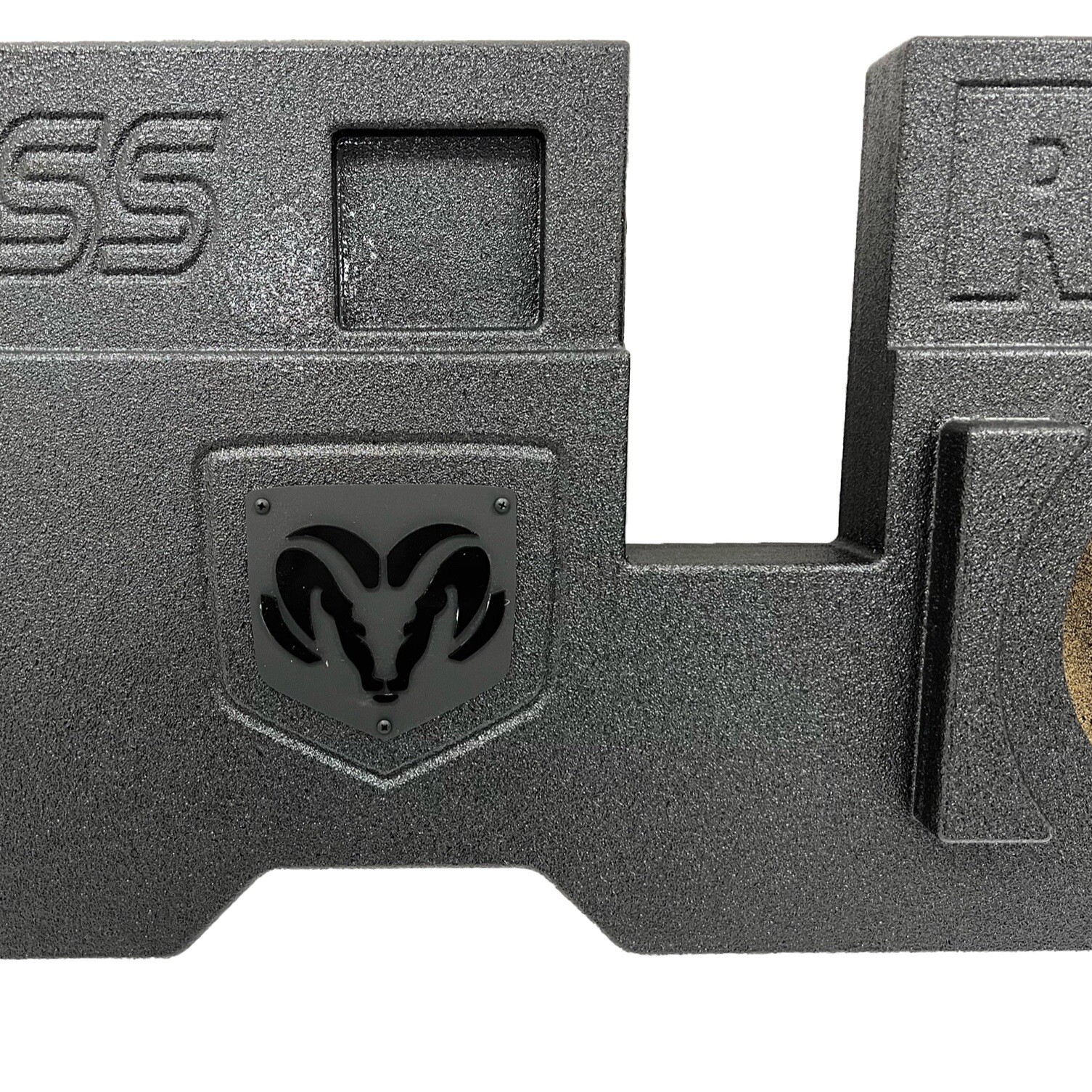 Mega Bass Dodge Ram Quad Cab 02-18 2x10 Inch Subwoofer Box Sub Enclosure Ported