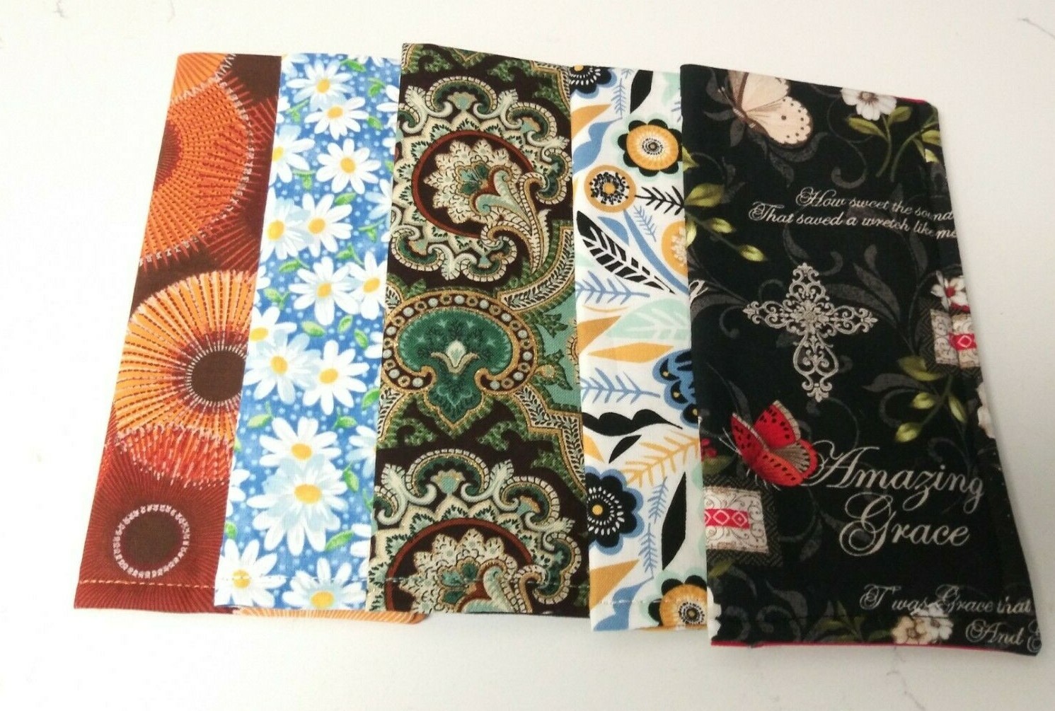 Sunglasses / Eyeglass Soft Fabric Case - Multi Prints - padded and lined 