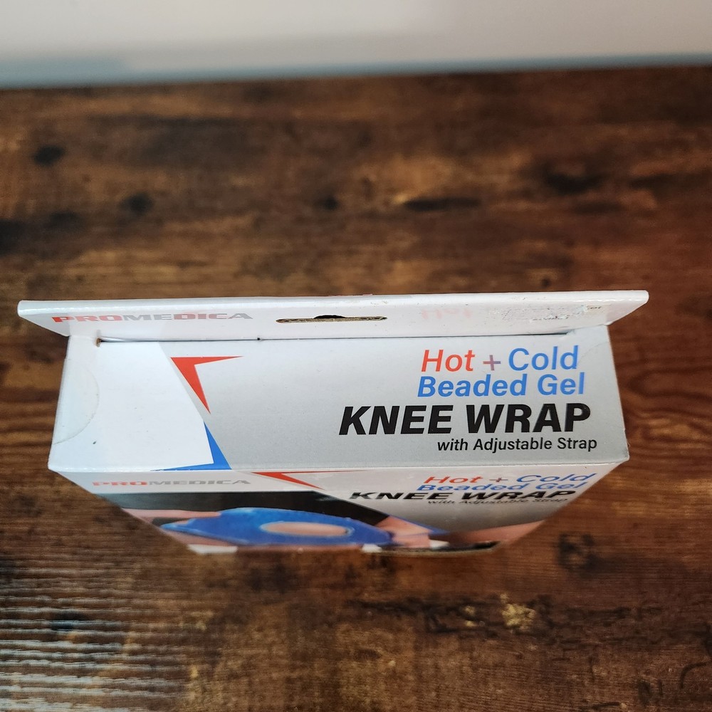 ProMedica Hot + Cold Beaded Gel Knee Wrap with Adjustable Strap