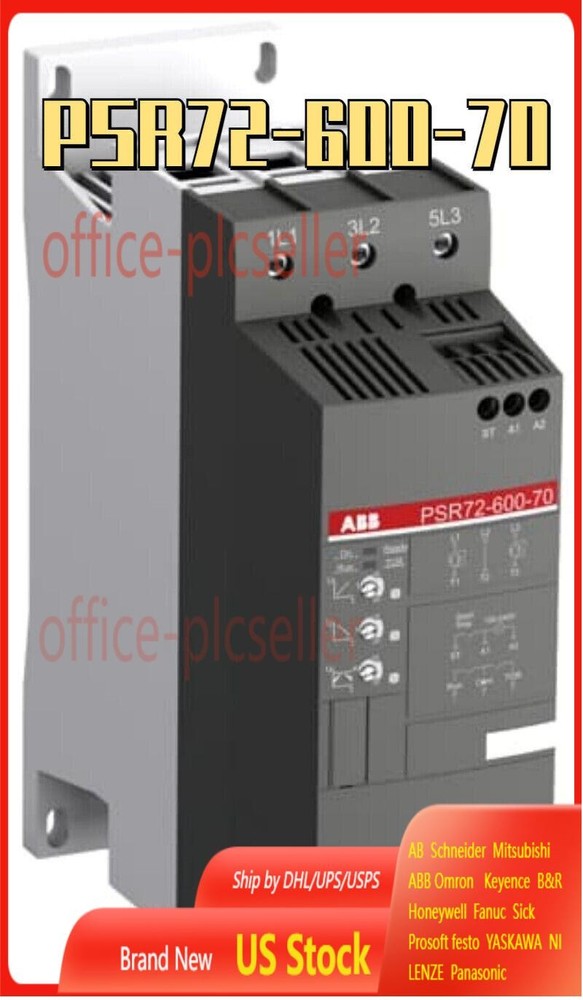 1pc ABB PSR72-600-70 Soft Starter 72A