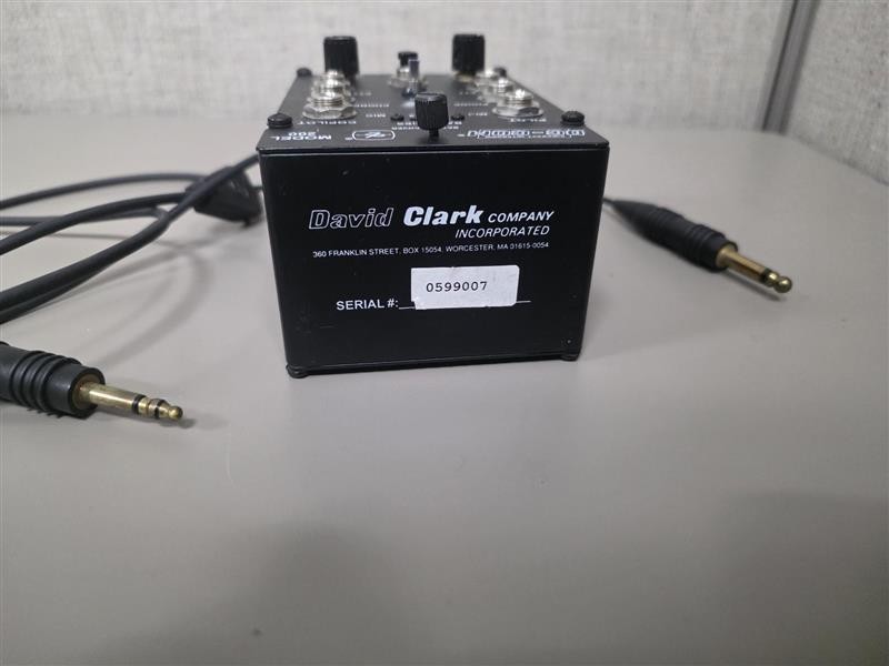 David Clark Aircraft Intercom DC-COM Model 200