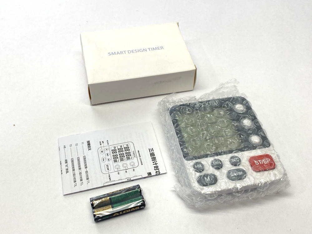 FCXJTU YS-318 Digital Dual Triple Kitchen Timer