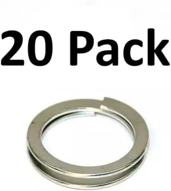 20 Pack Split Rings Heavy Duty Trapping Supplies